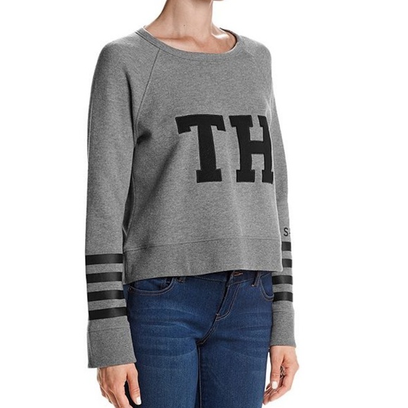 Tommy Hilfiger Tops - Tommy Hilfiger sport gray sweatshirt size medium